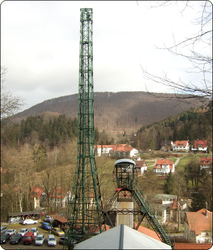 Hydrokompressoren-Turm am Knesebeck-Schacht